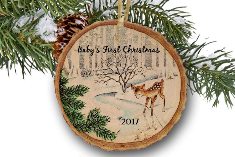 Baby's first 2024 christmas 2017