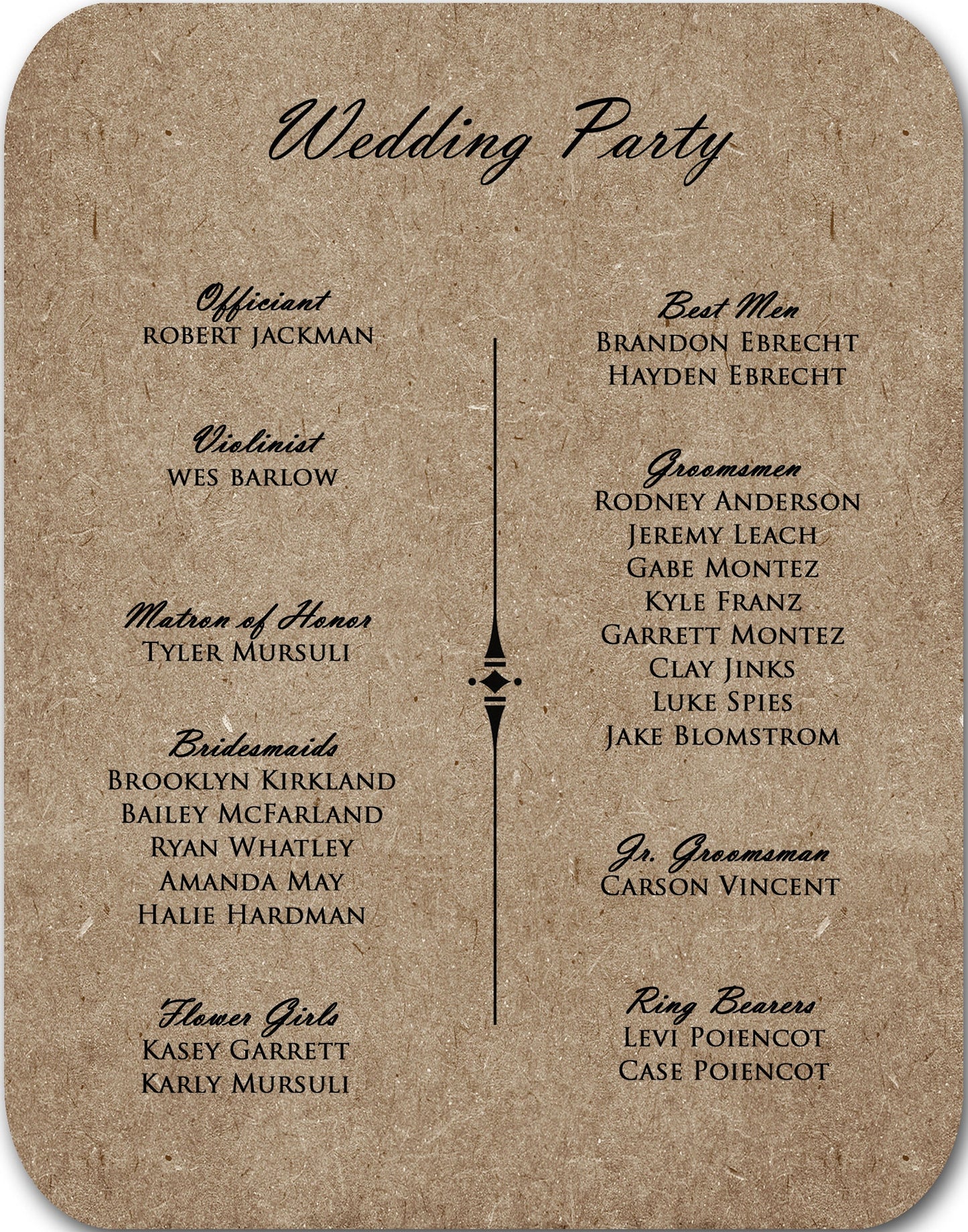 Rustic kraft Wedding Program Fan, Personalized wedding fans, program, wedding fans, wedding program fans, fans for wedding, typography