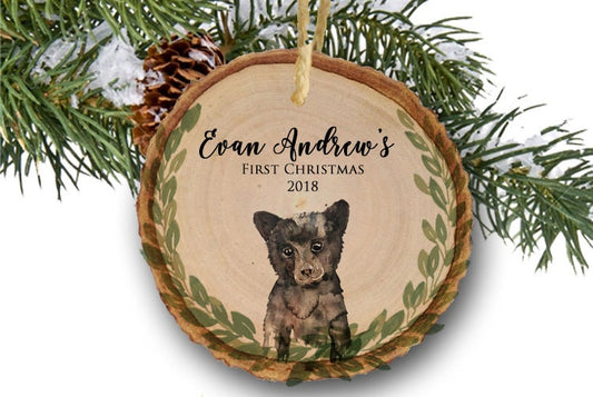 Babys First Christmas Ornament Boy Babys First Christmas Ornament Personalized Baby Shower Gift for Baby Boy Ornament Bear Cute  Year