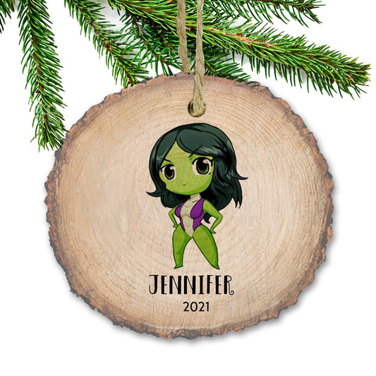 Personalized Christmas ornaments, She Hulk, The Incredible Hulk, Toy, Name Ornament, Personalized Name Ornament, Toys