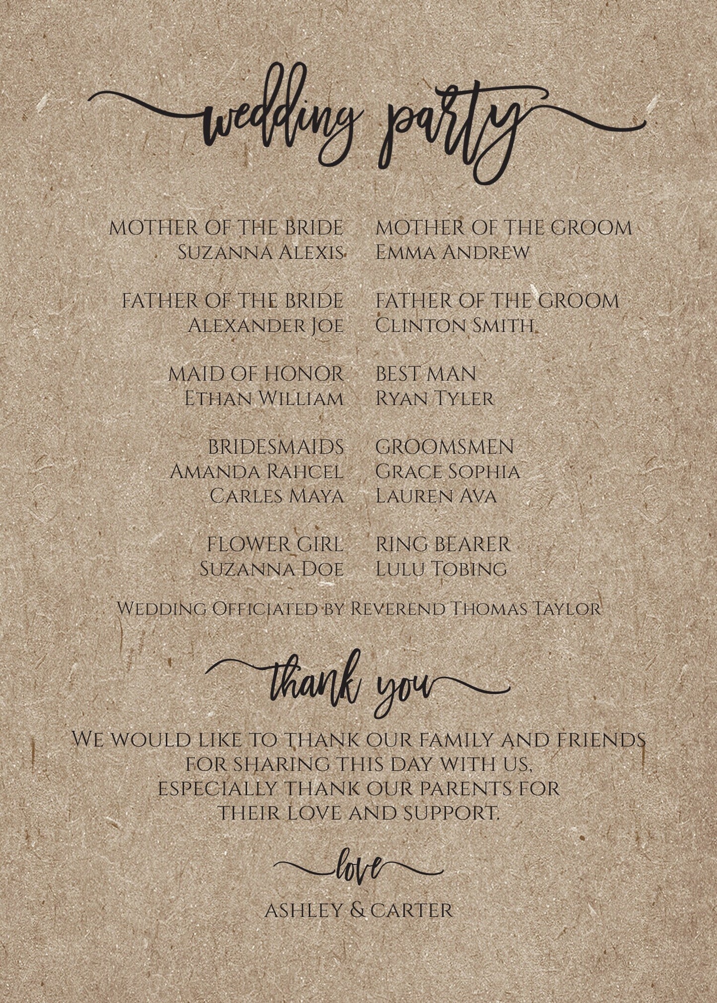 Wedding program fan assembled, modern calligraphy, wedding fans for gu –  Dudley Design, LLC