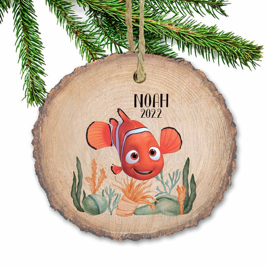 Personalized Christmas ornaments, Nemo, Name Ornament, Personalized Ornament, Toys